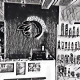 Theke Salon Zeichnung